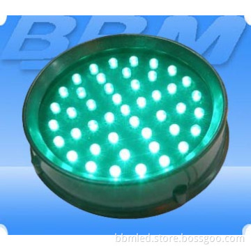 100mm LED Traffic Light Module with Green (JD100-3-G)